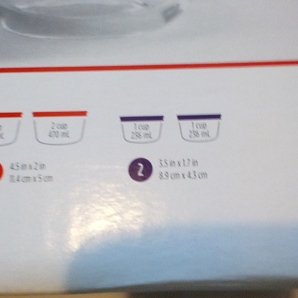 Pyrex 14 piece tempered glass storage containers new in box - Picture 6 of 7